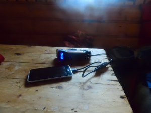 Faretto Space con PowerBank