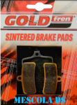 Pastiglia sinterizzata GOLDfren serie DS
